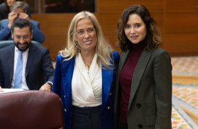 ep archivo   la consejera de economia hacienda y empleo rocio albert i y la presidenta de la