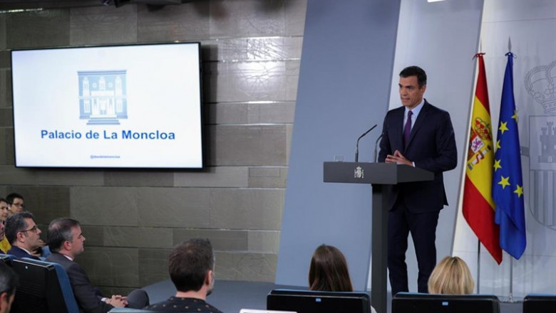 Pedro Sánchez tras su audiencia con el Rey | Jesús Hellín - Europa Press ep audienciareypedro sanchez del partido socialista obrero espanol psoe