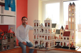 ep catedral en miniatura realizada por luis gomez