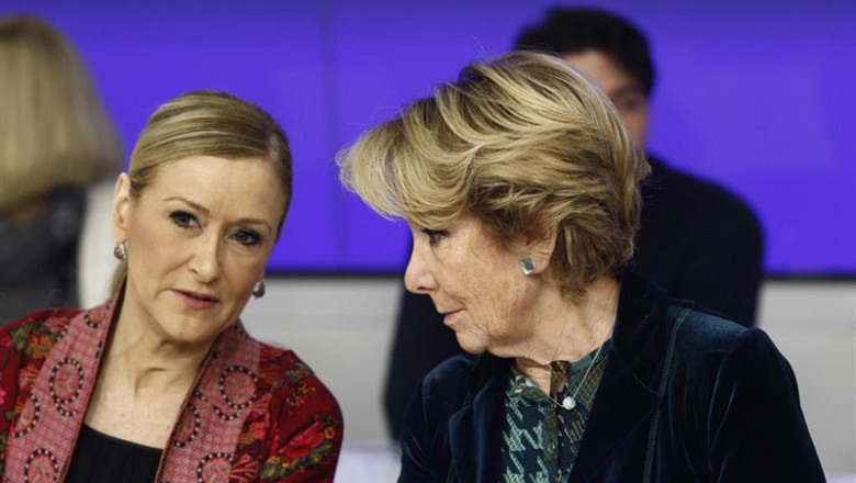 Cristina Cifuentes y Esperanza Aguirre en la Junta Directiva del PP de Madrid | EUROPA PRESS - Archivo ep cristina cifuentes y esperanza aguirre en la junta directiva del pp de madrid