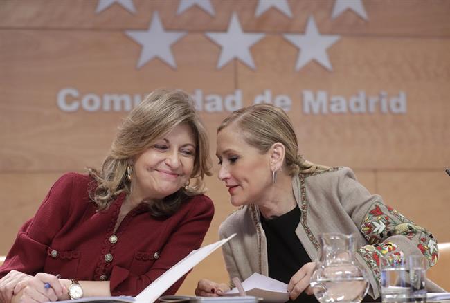 Cristina Cifuentes y Engracia Hidalgo | D.SINOVA/COMUNIDAD DE MADRID ep cristina cifuentesengracia hidalgo