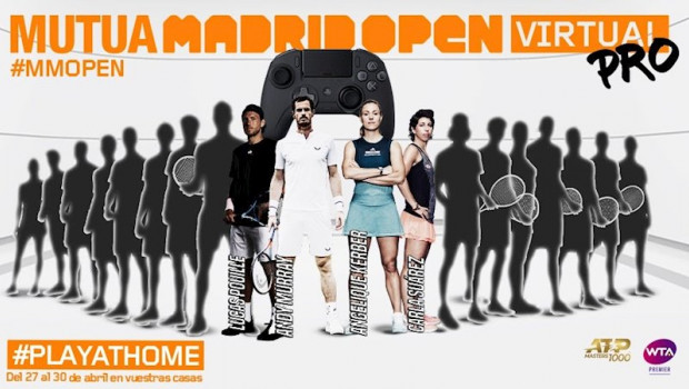ep cuadro de tenistas confirmados para el mutua madrid open virtual