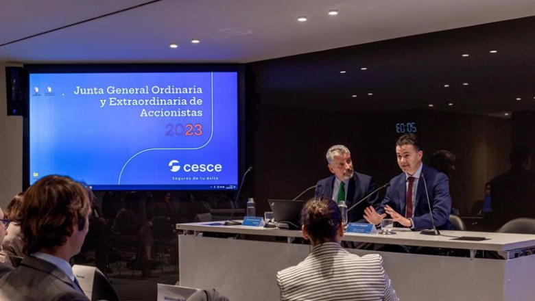 ep de izquierda a derecha fernando salazar presidente ejecutivo de cesce y hector gomez del ministro ep de izquierda a derecha fernando salazar presidente ejecutivo de cesce y hector gomez del ministro