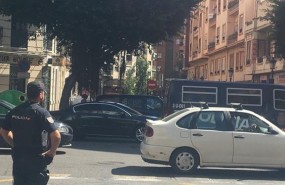 ep dispositivo policialla calle sueca