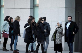 ep el diputado de eh bildu jon inarruti junto con imputados en la causa que investiga homenajes a