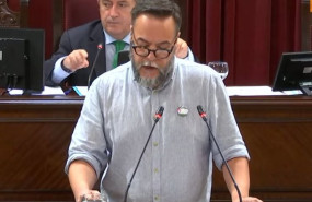 ep el diputado de unidas podemos jose maria garcia interviene en el parlament