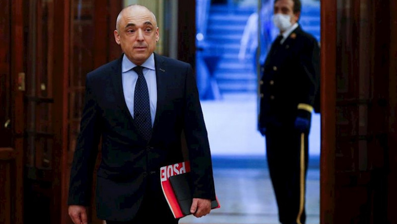 El diputado socialista, Rafael Simancas. | Pool - Archivo ep el diputado socialista rafael simancas