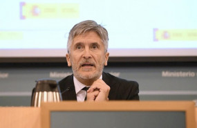 ep el ministro de interior fernando grande-marlaska interviene en la presentacion del informe de