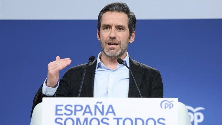 ep el portavoz del pp borja semper durante una rueda de prensa posterior al comite de direccion del 20250210141103 ep el portavoz del pp borja semper durante una rueda de prensa posterior al comite de direccion del 20250210141103
