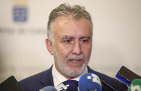 ep el presidente de canarias angel victor torres ofrece declaraciones a los medios de comunicacion