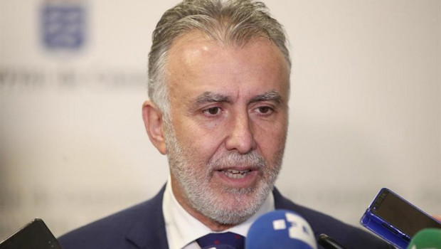 ep el presidente de canarias angel victor torres ofrece declaraciones a los medios de comunicacion