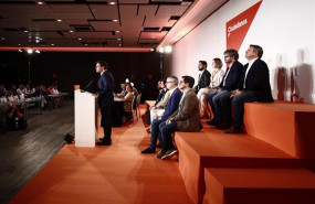 ep el presidente de ciudadanos albert rivera ofrece una rueda de prensa tras la reunion