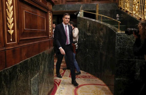 ep el presidente de gobierno en funciones y secretario general del psoe pedro sanchez llega al