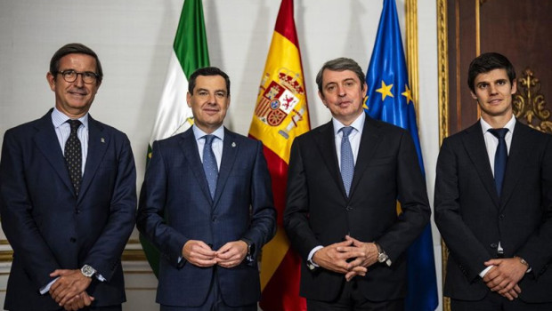 ep el presidente de la junta de andalucia juanma moreno ha mantenido este martes una reunion en