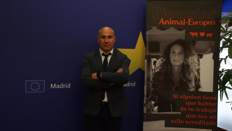 El presidente de Provacuno, Elíseo Isla, en la presentación del plan. | PROVACUNO ep el presidente de provacuno eliseo isla en la presentacion del plan