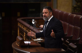 ep el presidente de vox santiago abascal interviene durante una sesion plenaria en el congreso de ep el presidente de vox santiago abascal interviene durante una sesion plenaria en el congreso de