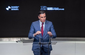 ep el presidente del gobierno pedro sanchez interviene en el acto conmemorativo del 30 aniversario