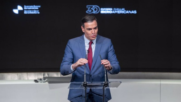 ep el presidente del gobierno pedro sanchez interviene en el acto conmemorativo del 30 aniversario