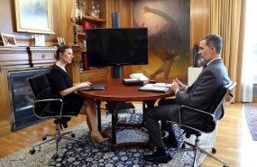 ep el rey recibe a la ministra de trabajo yolanda diaz