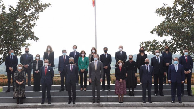 ep el rey recibe en audiencia a la nueva junta de gobierno de amchamspain