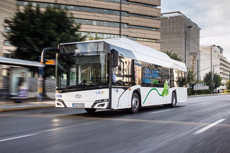 Solaris (CAF) logra contratos de autobuses eléctricos en Suecia y Bélgica por 80 millones