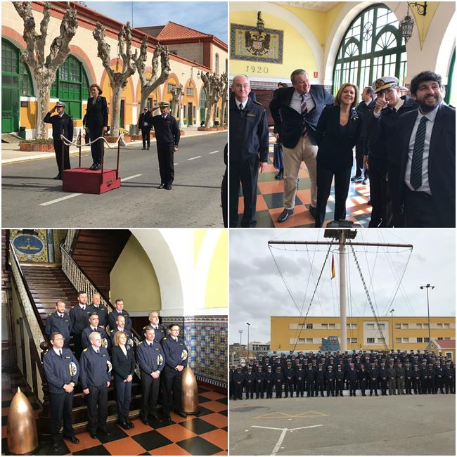 Imágenes de la visita de la ministra de Defensa a Cartagena | EUROPA PRESS ep imagenesla visitala ministradefensacartagena