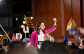 ep la candidata de ciudadanos al congreso ines arrimadas durante el acto de cierre de campana en