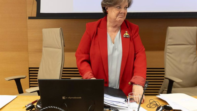 ep la presidenta del tribunal de cuentas enriqueta chicano a su llegada a la comision mixta para las 20240430081903 ep la presidenta del tribunal de cuentas enriqueta chicano a su llegada a la comision mixta para las 20240430081903