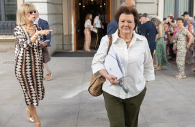 ep la presidenta del tribunal de cuentas enriqueta chicano d a su llegada a la comision mixta para