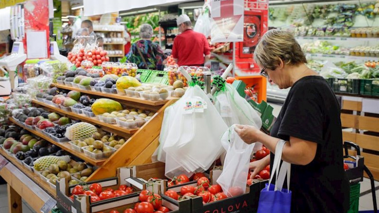 La sección de frutería de un supermercado andorrano | GOBIERNO DE ANDORRA - Archivo ep la seccion de fruteria de un supermercado andorrano