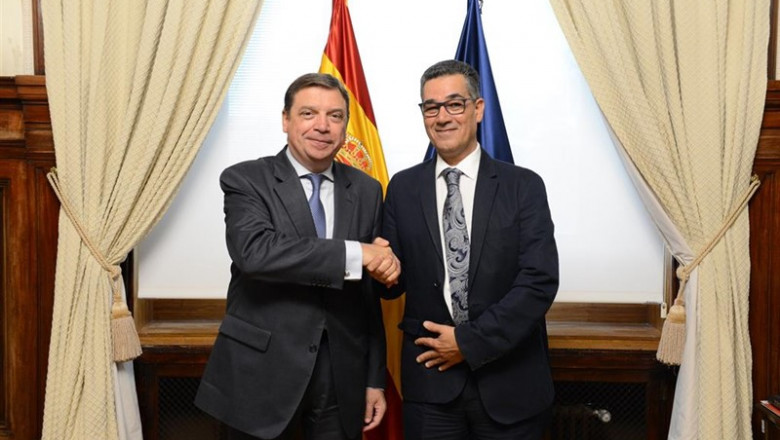 ep luis planas revisa cuestionesmedio ambientedirector ejecutivoconsejo oleicola internacional