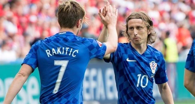 ep luka modric ivan rakitic seleccion croata croacia