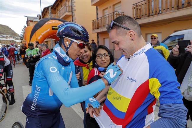 Nairo Quintana en la Volta a Catalunya | MOVISTAR TEAM - Archivo ep nairo quintanala voltacatalunya
