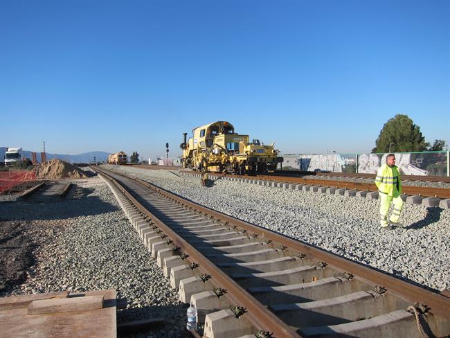 Obras del AVE a Murcia, a la altura de Beniel. Alta Velocidad | EUROPA PRESS ep obrasavemurcia aalturabeniel alta velocidad