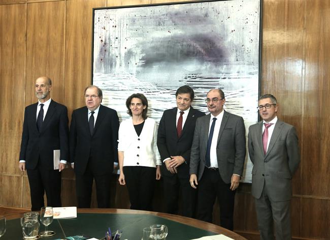 Reunión de la ministra para la Transición Ecológica, Teresa Ribera, con los pres | Ricardo Rubio - Europa Press ep reunionla ministrala transicion ecologica teresa ribera conpres