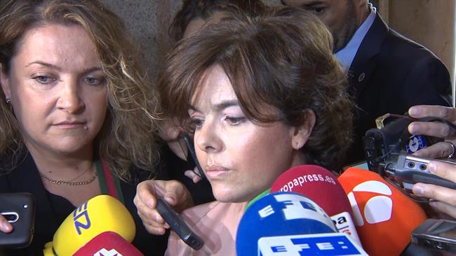 ep soraya saenzsantamariala tomaposesion de angel garrido