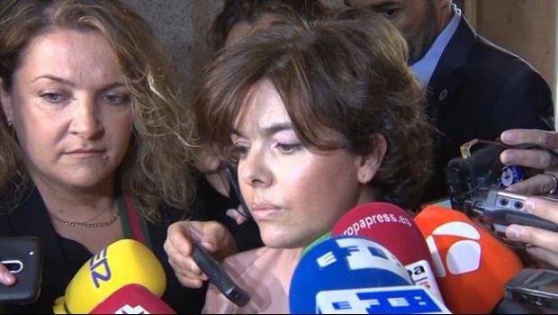 ep soraya saenzsantamariala tomaposesion de angel garrido