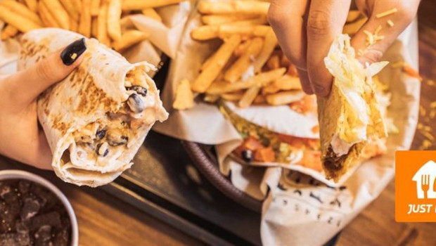 ep tacos y burritos de taco bell con just eat