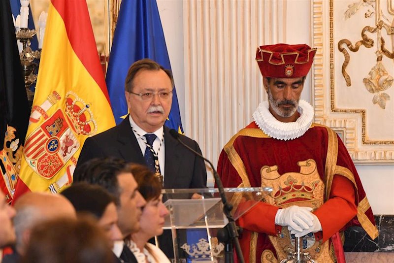 ep toma de posesion de juan vivas como como presidente de la ciudad autonoma de ceuta