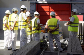 ep varios obreros de la construccion