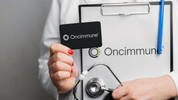 dl oncimmune holdings plc health care healthcare pharmaceuticals and biotechnology logo 20230217