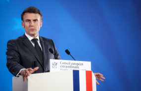 ep archivo   el presidente frances emmanuel macron durante la cumbre informal del pasado 6 de marzo