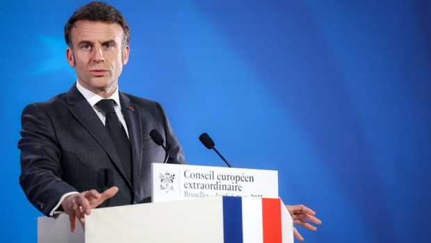 ep archivo   el presidente frances emmanuel macron durante la cumbre informal del pasado 6 de marzo
