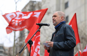 ep archivo   el secretario general de ccoo unai sordo interviene en una concentracion convocada