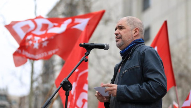 ep archivo   el secretario general de ccoo unai sordo interviene en una concentracion convocada