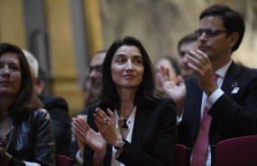 ep archivo   la presidenta del senado pilar llop en el acto de presentacion de la campana por todo