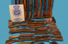 ep armas halladasuna casalinares jaen juntodos explosivos