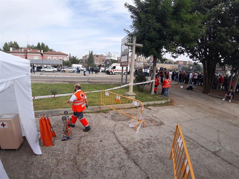 ep dispositivo desplegado en tordesillas por cruz roja