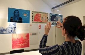 ep durante la exposicion los visitantes podran interactuar con sus telefonos moviles con las