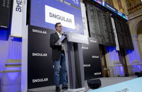 ep el consejero delegado y fundador de sngular jose luis vallejo en su intervencion durante el debut